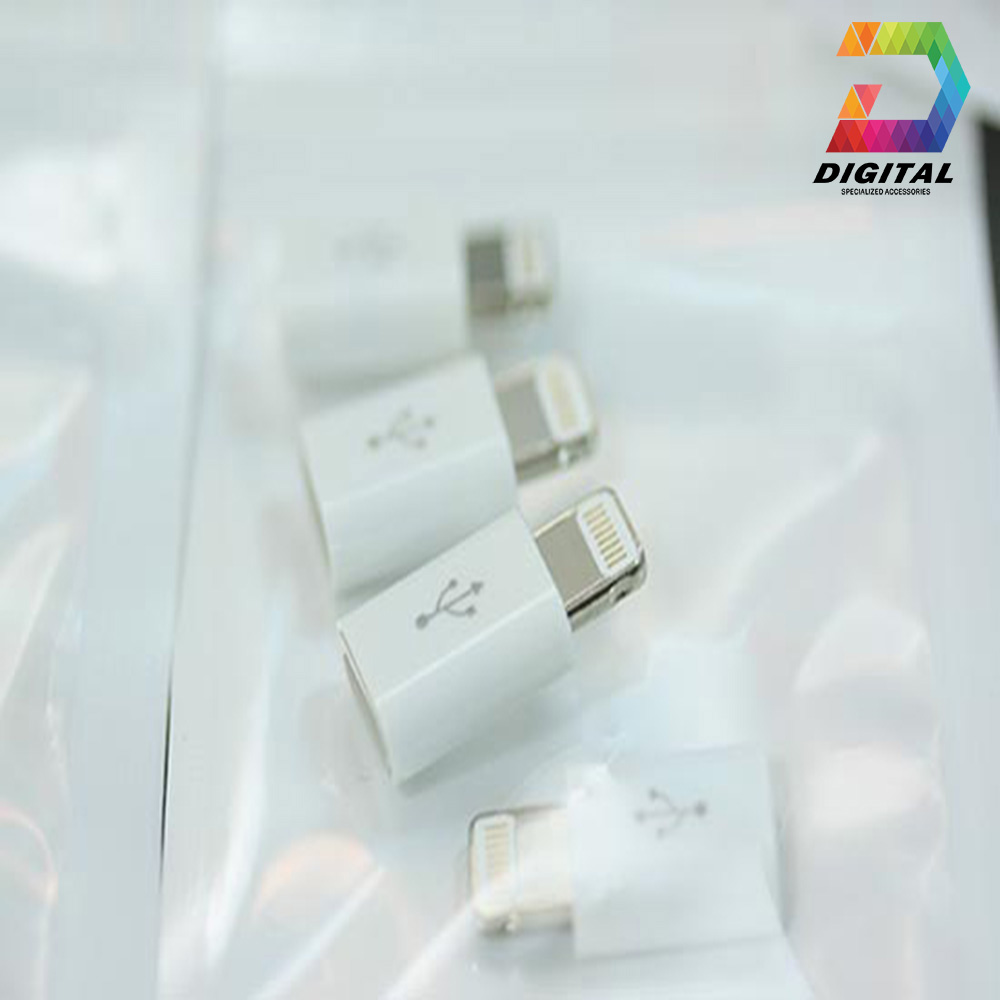 Đầu Nối Cáp Sạc Micro USB Sang iPhone, iPad