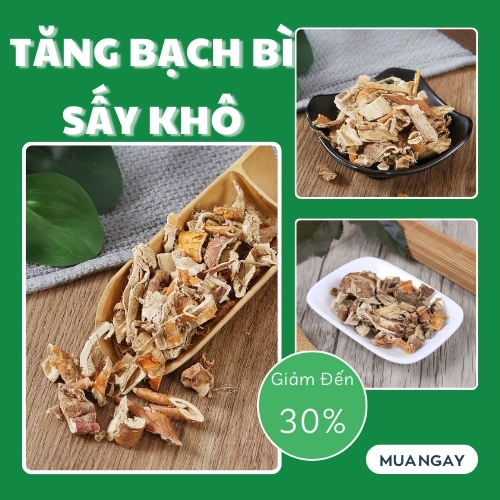Tang bạch bì (vỏ rễ dâu) sấy khô 1kg - Thảo Dược Tấn Phát - Hàng sạch thơm cao cấp