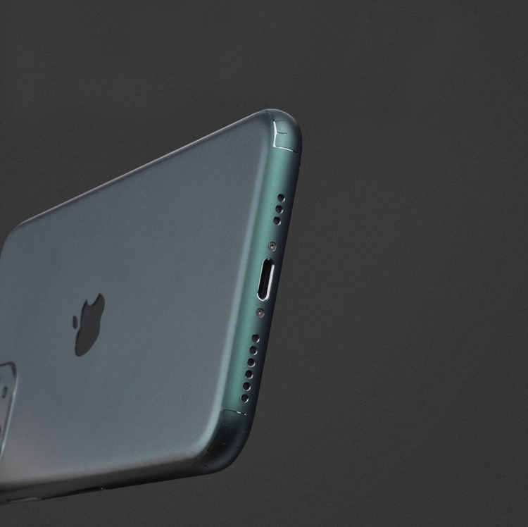 miếng dán skin iphone 8 , iphone 8 plus , iphone SE 2020 xanh rêu