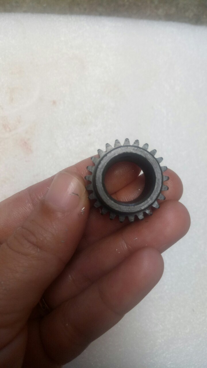 Bánh răng Modul 1 M1 25 răng trục phi 14mm