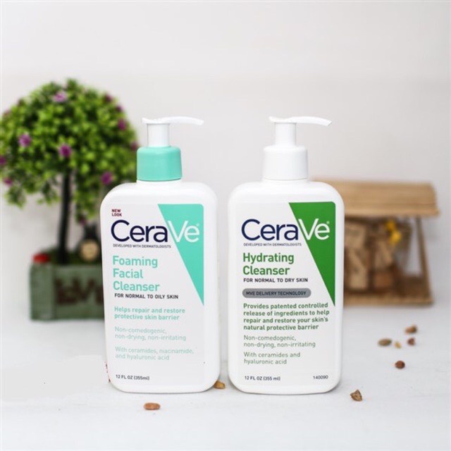 SỮA RỬA MẶT CERAVE FOAMING FACIAL CLEANSER