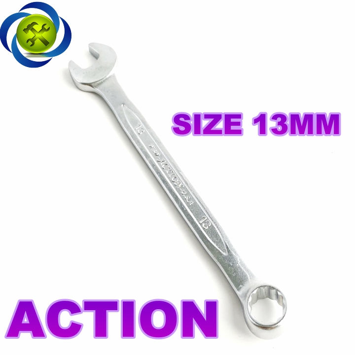 Cờ lê vòng miệng 13mm action xi mờ action-13