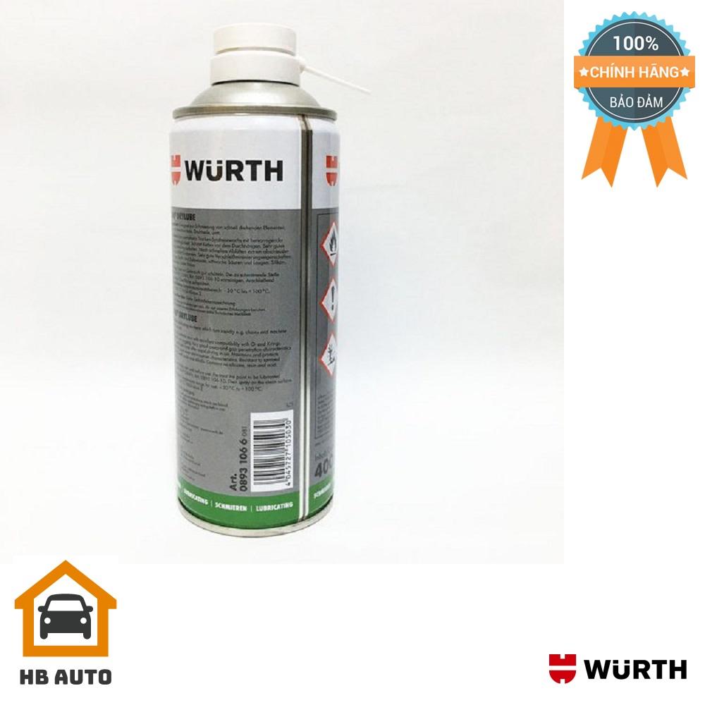[FreeshipMAX] [HCM]Mỡ Bò Khô Wurth Hhs Drylube (400ml) 08931066