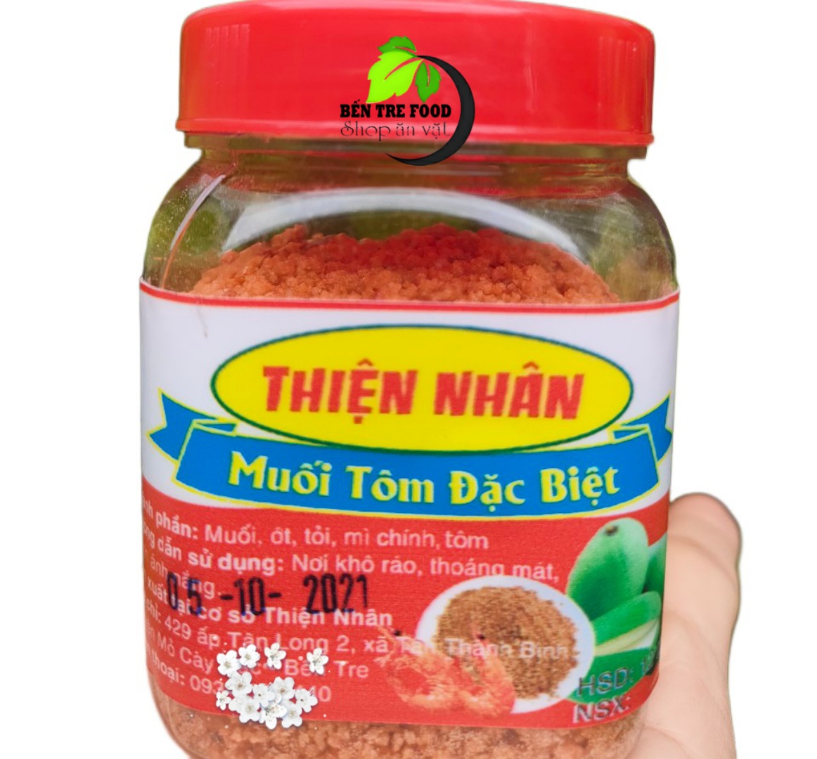 (FREESHIP) hủ 200gr Muối tôm Thiện Nhân