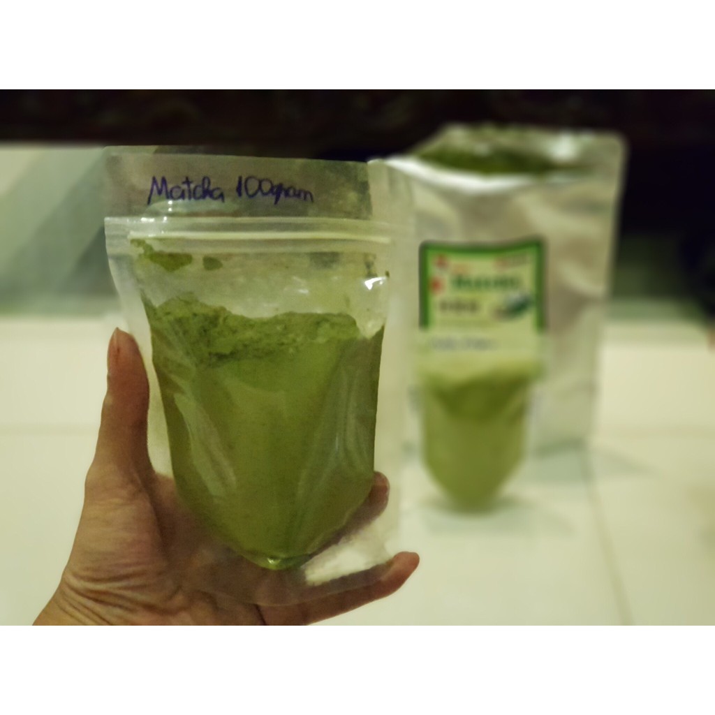 Bột matcha [ RẺ VÔ ĐỊCH ] Bột trà xanh matcha đài loan (gói 100g)