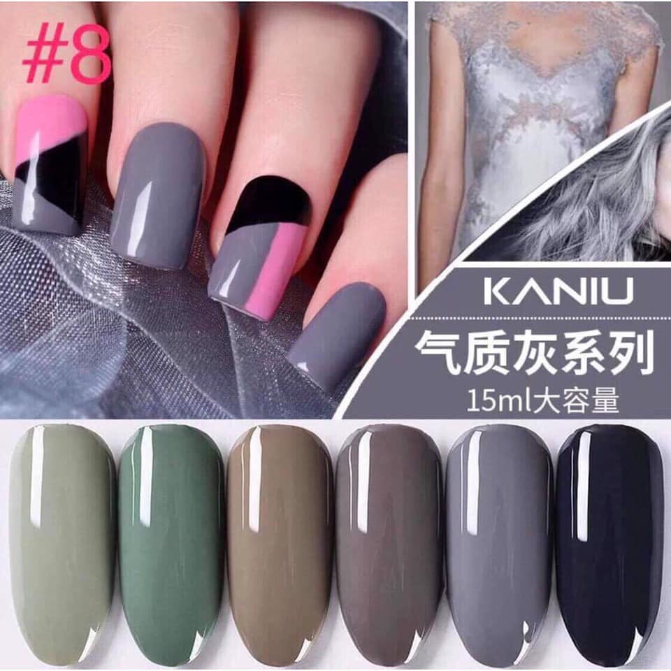 Sơn Gel KaNiu Set 06 chai 15ml