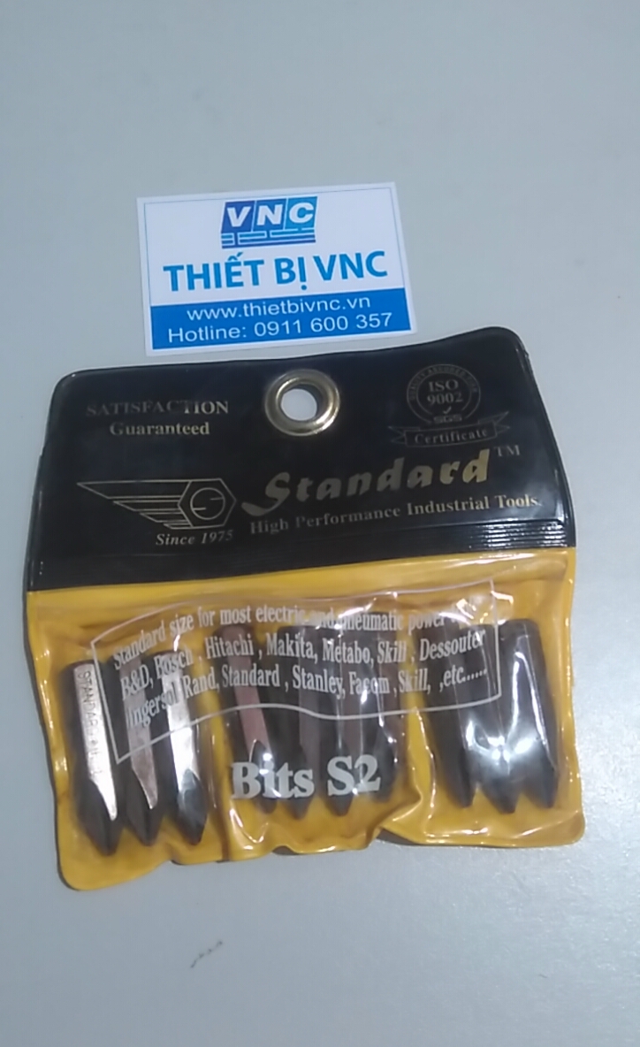 Standard short 6mm screwdriver bit
