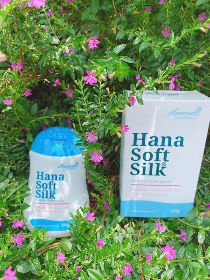 Dung dịch vệ sinh phụ nữ Hana Soft Silk 150g - hanayuki tringanshop