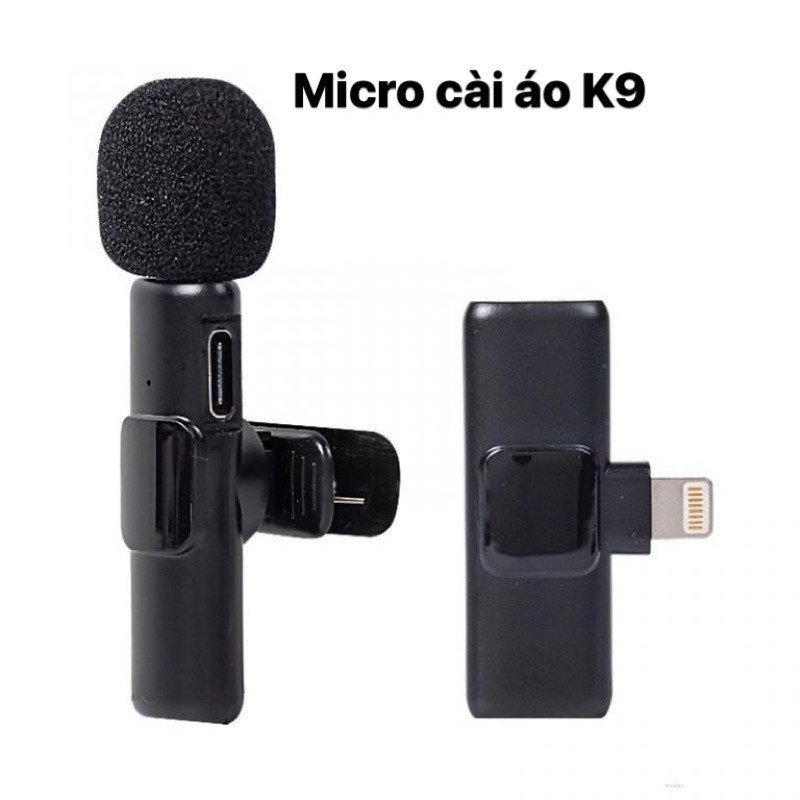 Micro thu âm K9 cao cấp, lọc tiếng ồn, thích hợp trong việc giảng dạy, quay video, giá rẻ, bảo hành 24 tháng