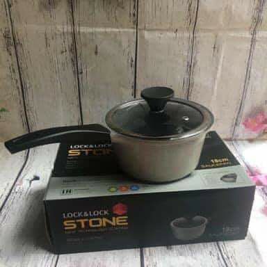 Quánh Đá Stone 7 lớp 18cm LocknLock LCA6181D (cam kết hàng chính hãng)