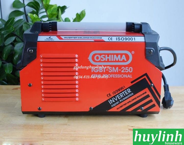[HCM]Máy hàn que điện tử Oshima IGBT-SM-250 (2 bo)
