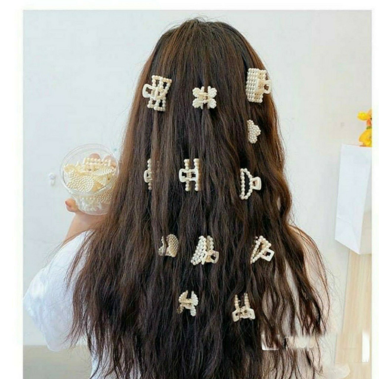 COMBO 02 GẤP TÓC NHÍ NGỌC TRAI