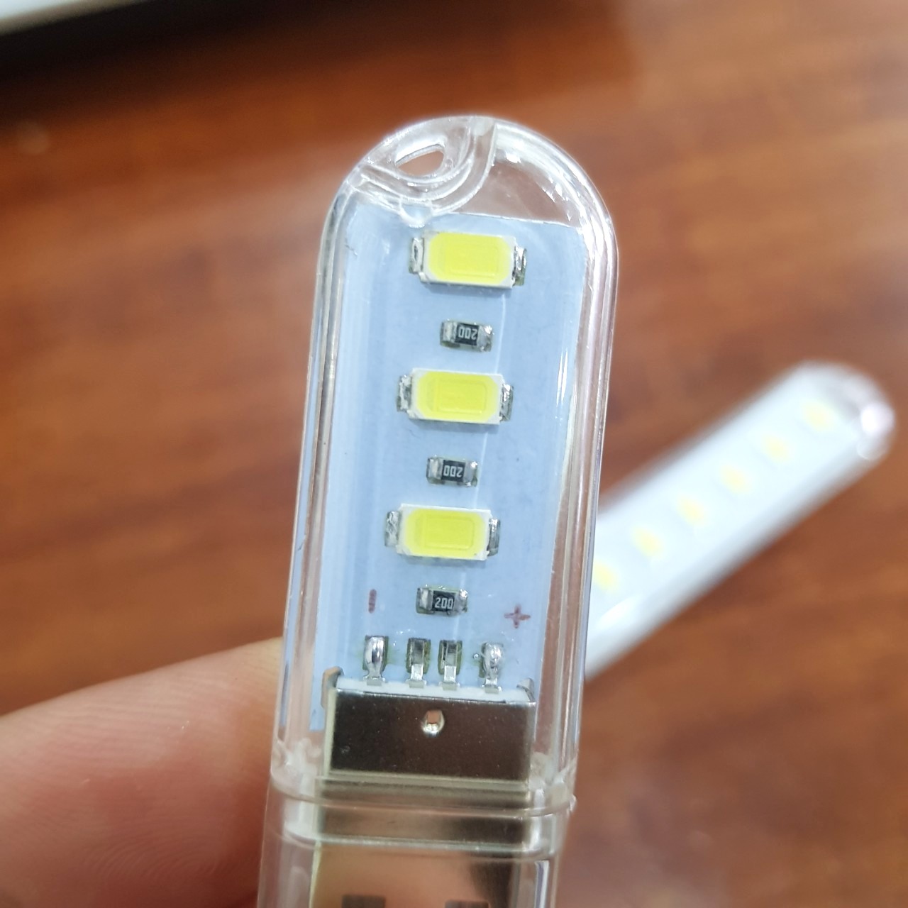 Thanh đèn mini 3 Led cắm cổng USB tiện dụng - Sáng trắng