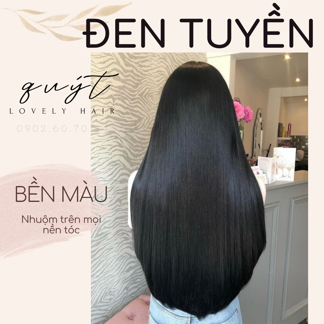 THUỐC NHUỘM TÓC ĐEN TUYỀN- TẶNG OXY