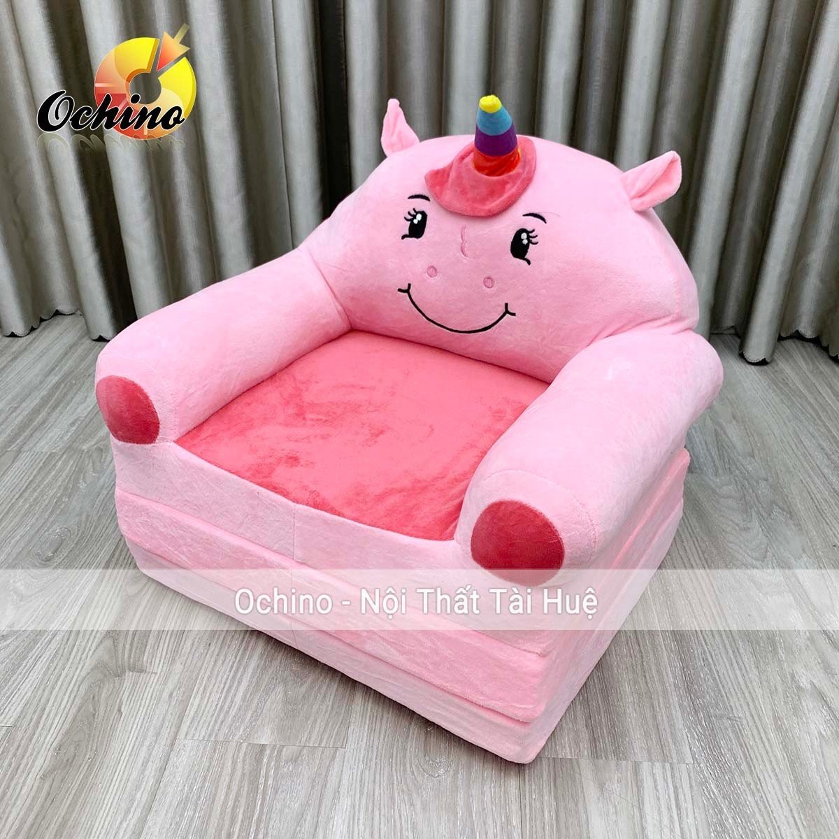 (FREE SHIP) Sofa Giường - Ghế Lười Hình Thú Cho Bé 3 Tầng (Hàng loại 1 Có Sẵn)