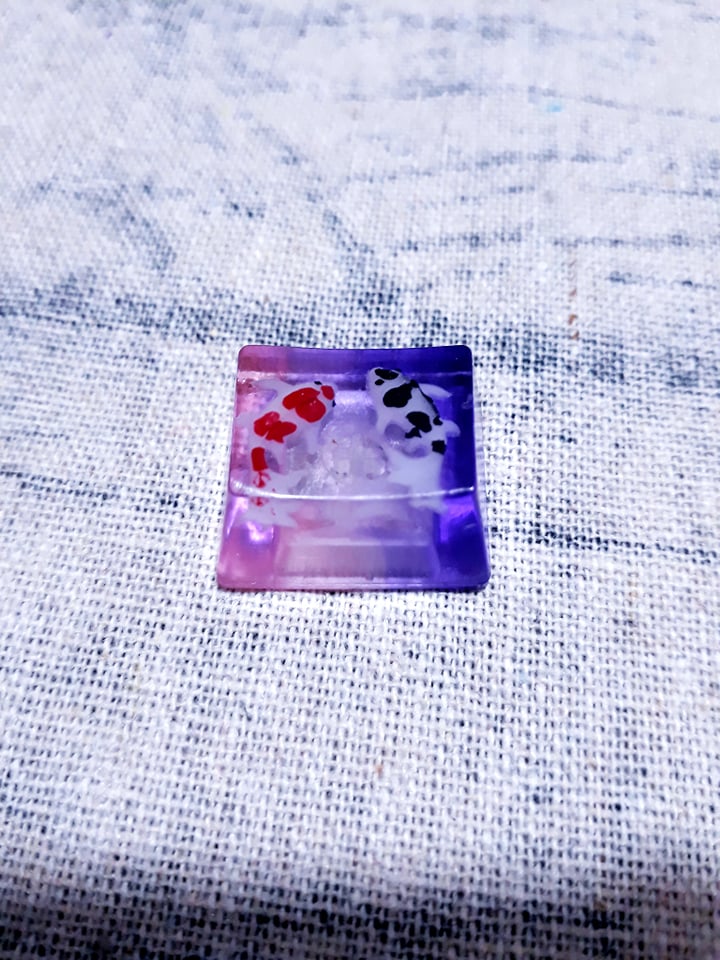 [HCM]Phôi cá koi trang trí móng keycap các sản phẩm thủ công.