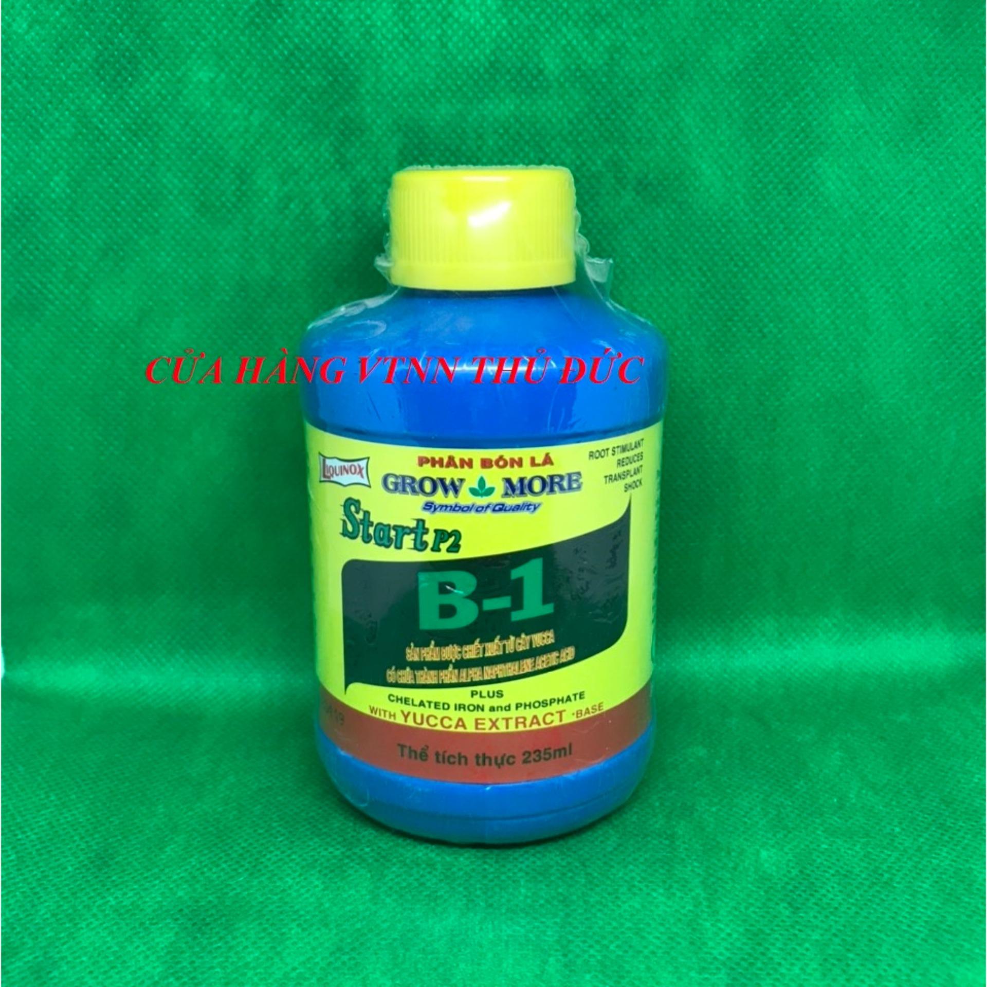 Phân bón lá VITAMIN B1 235ml GROW MORE MỸ