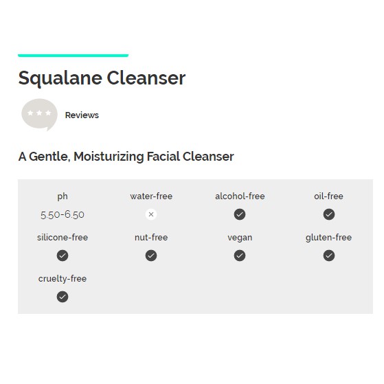Sữa rửa mặt The ordinary Squalane Cleanser 50ml