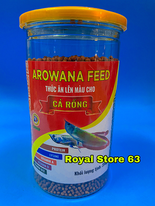 Thức ăn toàn diện cho cá rồng sanko arowana food