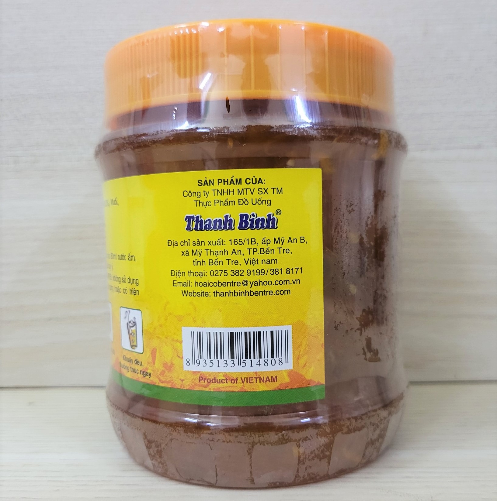 (KEO 900g) TẮC XÍ MUỘI (pha chế đồ uống) THANH BÌNH Calamondin