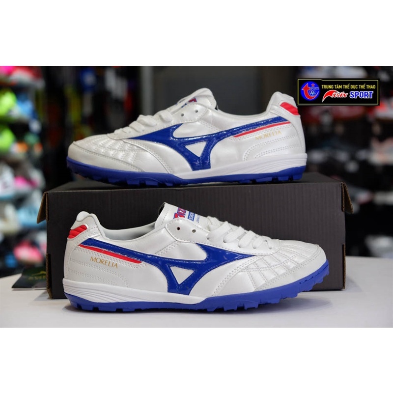 ♙﹍♣ GIÀY MIZUNO MORELIA NEO TF - TRẮNG XANH