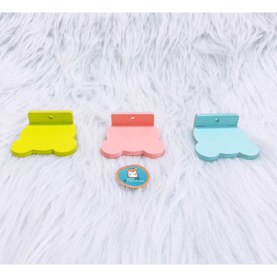 [Hoàn tiền 10%]Bậc gắn lồng Hamster (kèm ốc)