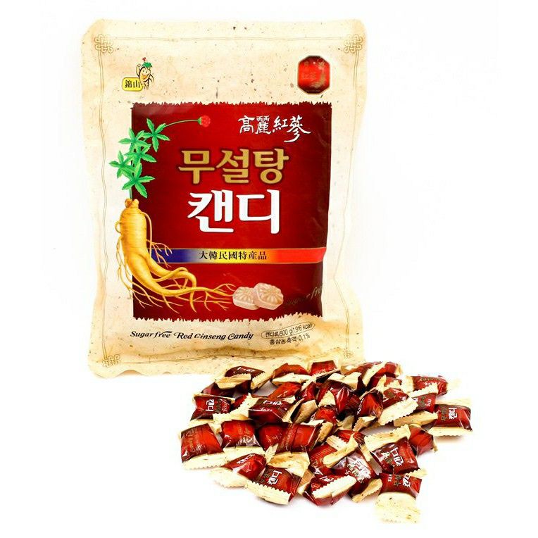 [HCM]KẸO SÂM KHÔNG ĐƯỜNG HÀN QUỐC 500g