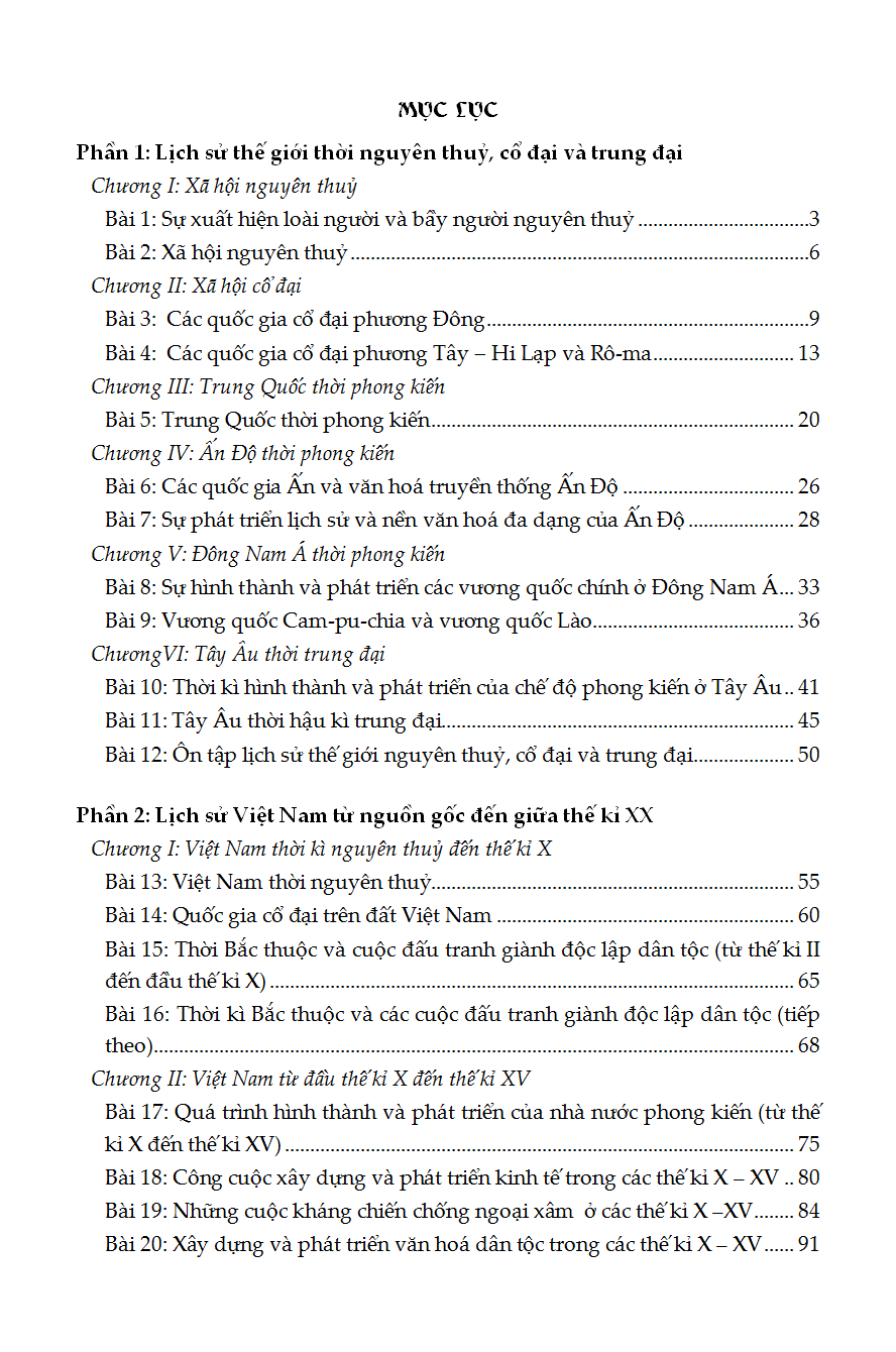Bồi Dưỡng Học Sinh Giỏi Lịch Sử 10