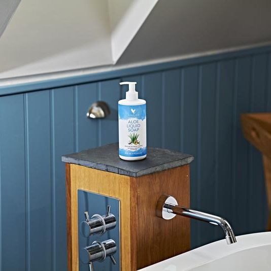 facial cleanser and hand aloe liquid soap 633flp 473ml
