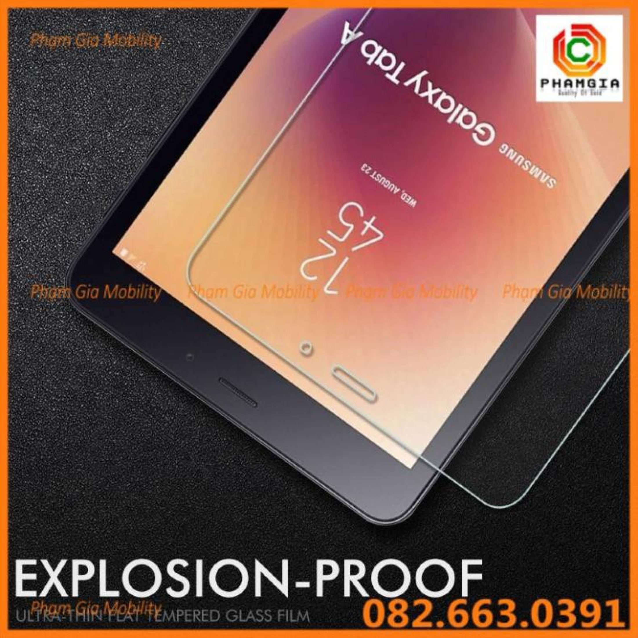 Kính cường lực cho samsung galaxy tab a 8.0 2017 t380 t385 - dẻo siêu bền, trong suốt