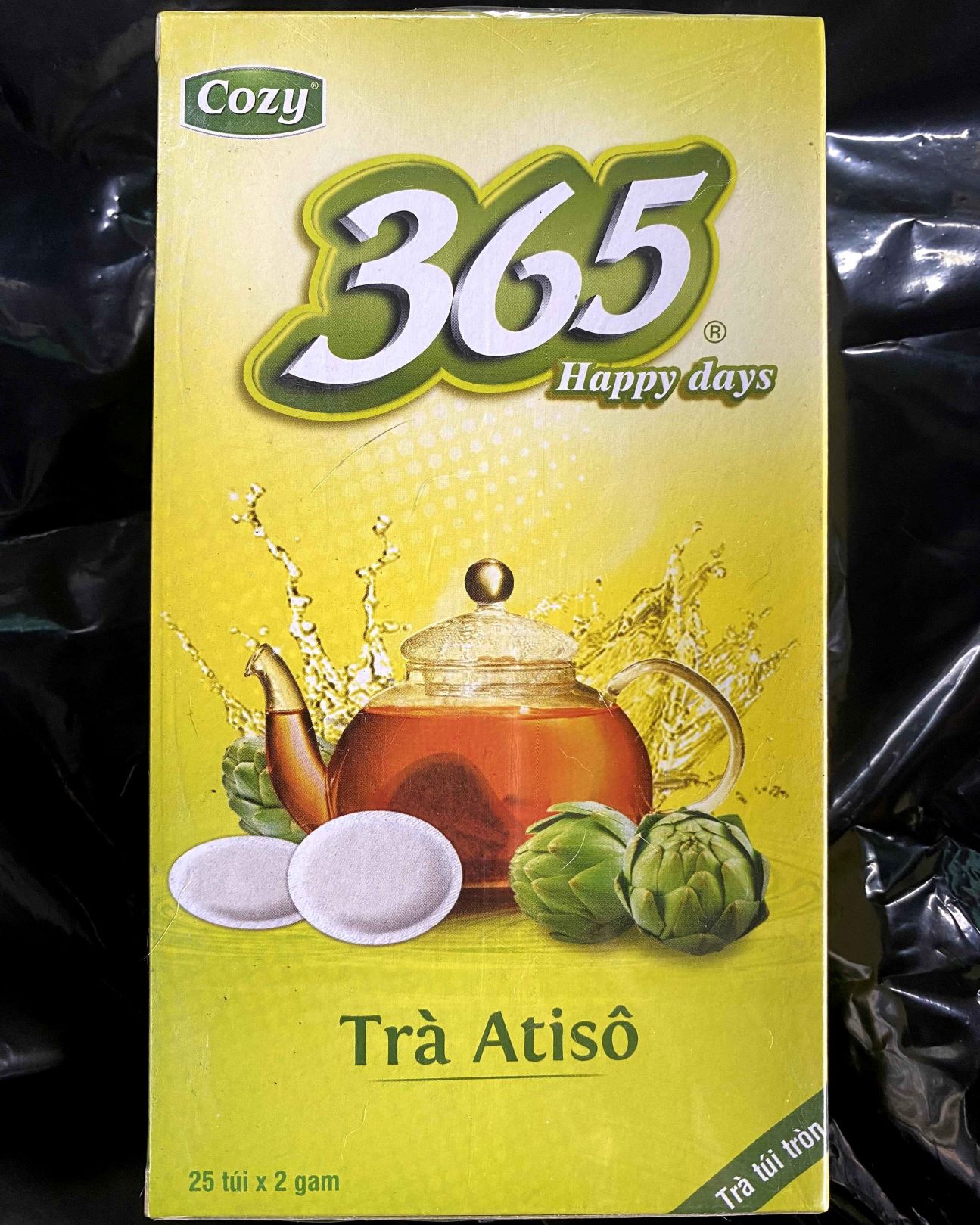 Tea atiso cozy 365 happy days 50g ( 25 bag x 2G)
