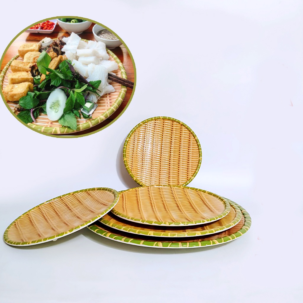 Mẹt tre nhựa, mẹt nhựa gỉa mây, mẹt bún đậu, ăn vặt , mẹt nem nướng nha trang( hàng lọai 1, bao chất lượng )