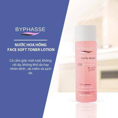 [HCM][CHÍNH HÃNG] Nước Hoa Hồng BYPHASSE Soft Toner Lotion 500ml
