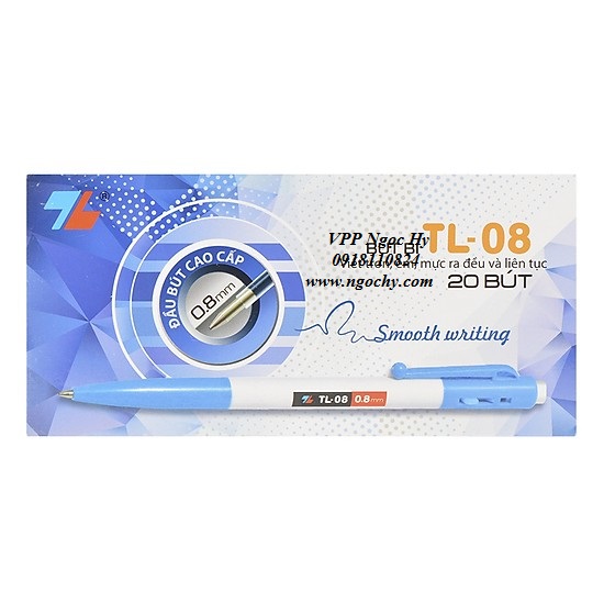 Hộp 20 bút bi TL-08