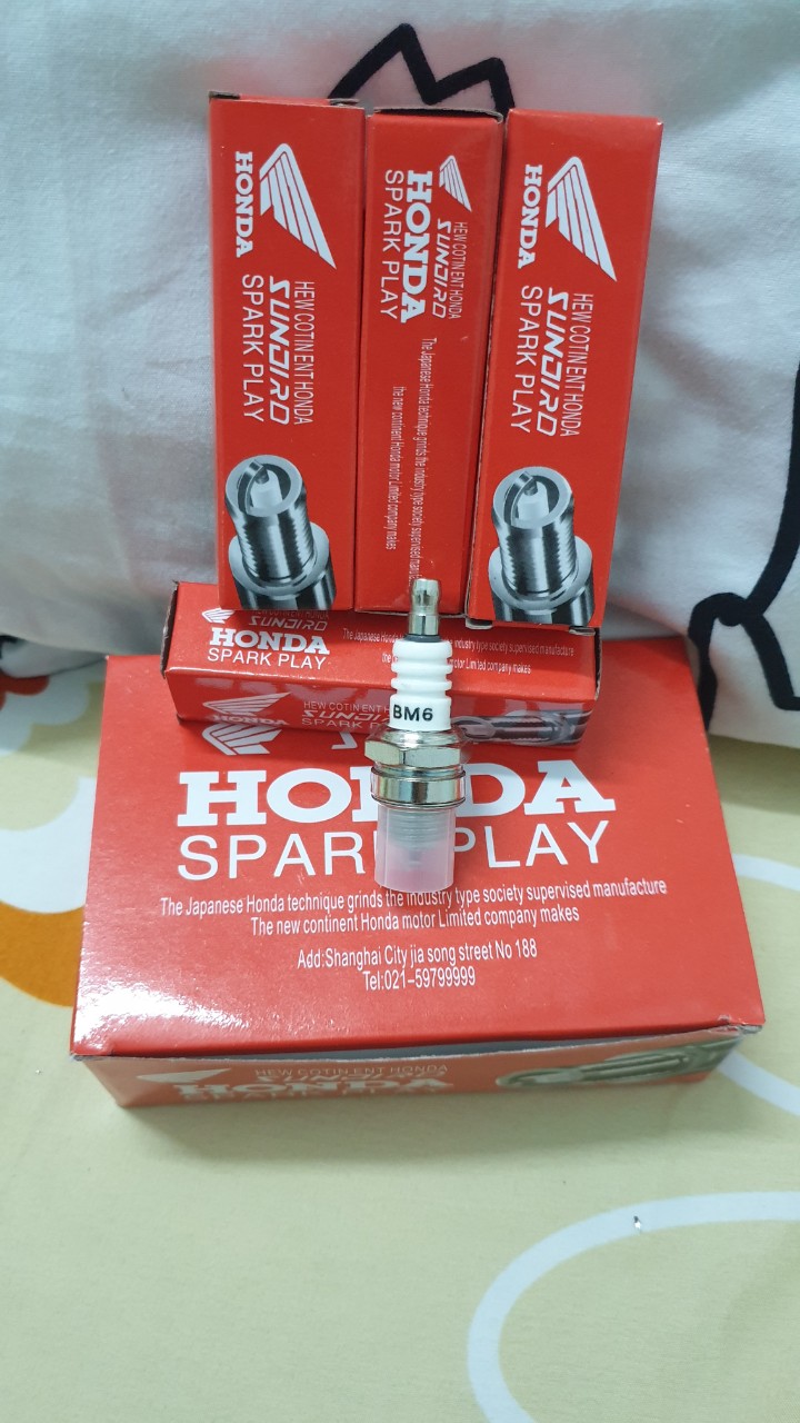 [HCM]Bugi máy cắt cỏ - máy cưa/ 2 thì. HON-DA