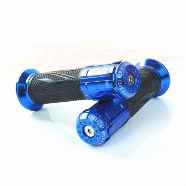 Bao tay gù nhôm 8 cạnh Rizoma, chất liệu hợp kim nhôm và cao su, sử dụng tất cả dòng xe, dễ dàng lắp