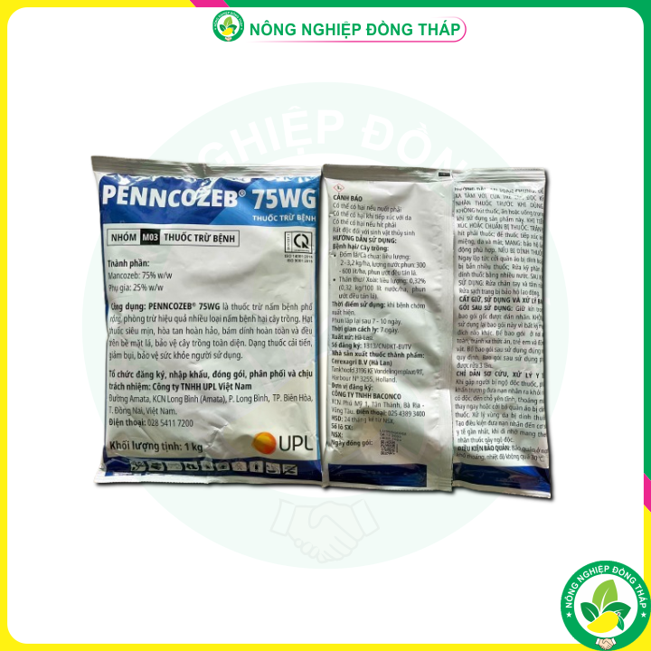 Thuốc Trừ Bệnh PENNCOZEB 75WG (Gói 1kg)