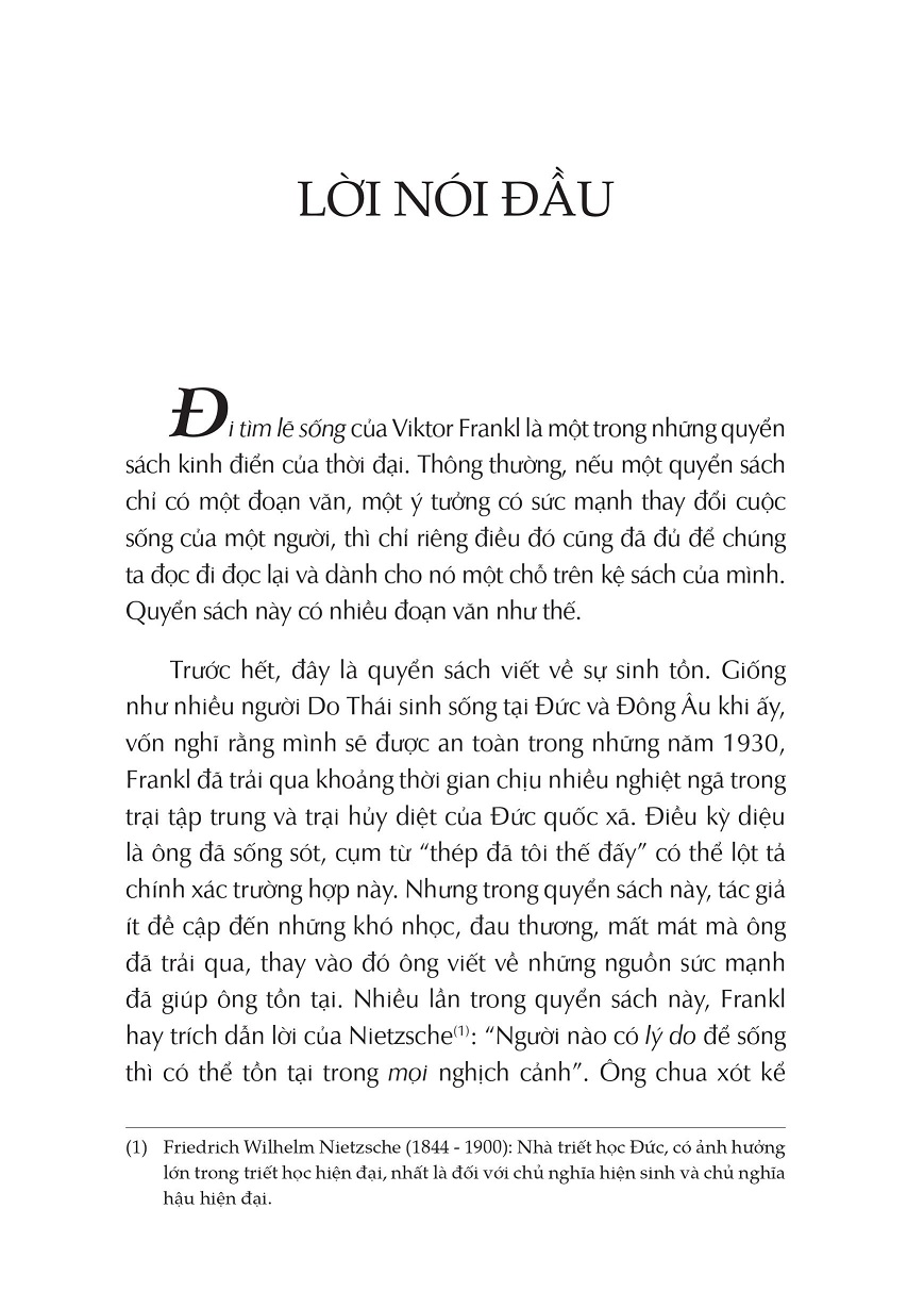 Đi tìm lẽ sống