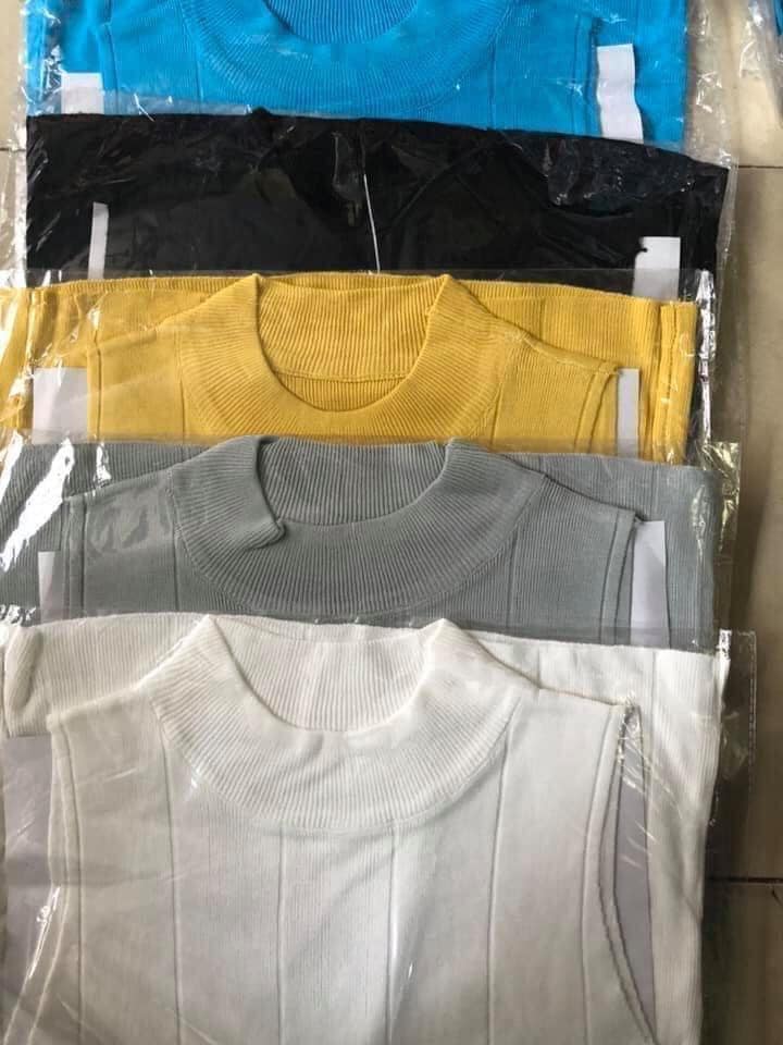ÁO LEN SÁT NÁCH DÁNG TRƠN CÔNG SỞ SANG TRỌNG