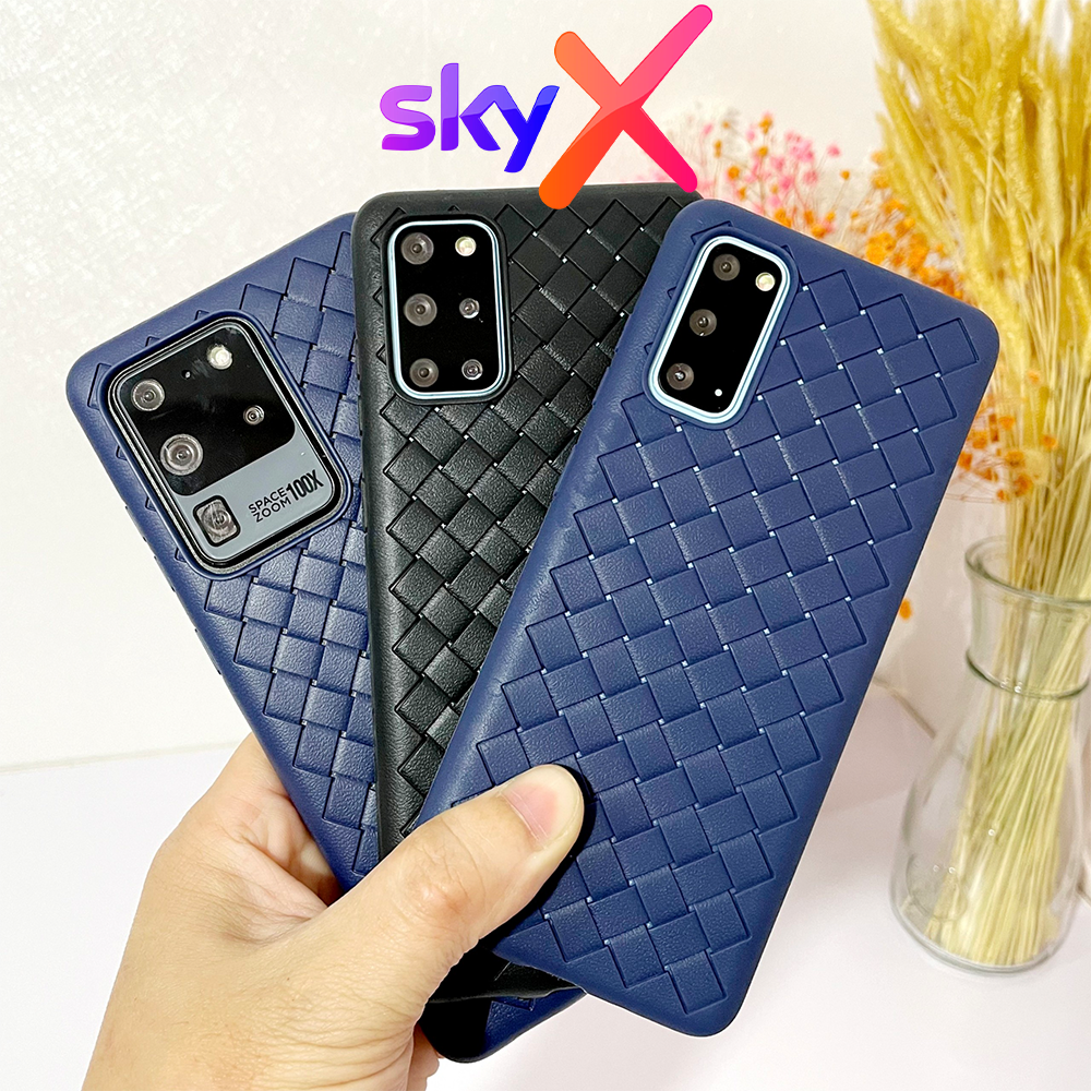 Ốp lưng SAMSUNG dệt lưới gợn sóng thoát khí Note 8 Note 9 Note10 Note 10 Lite Note10 plus Note 20 Note 20 Ultra S10 S10 Plus S20 S20 Plus S20Ultra S21 S21Ultra S21plus A8 2018 A8 plus 2018 A31 A51 A71 A32 A52 A52S A71