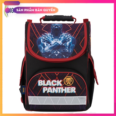 Cặp học sinh chống gù bebé - Nature Quest Black Panther