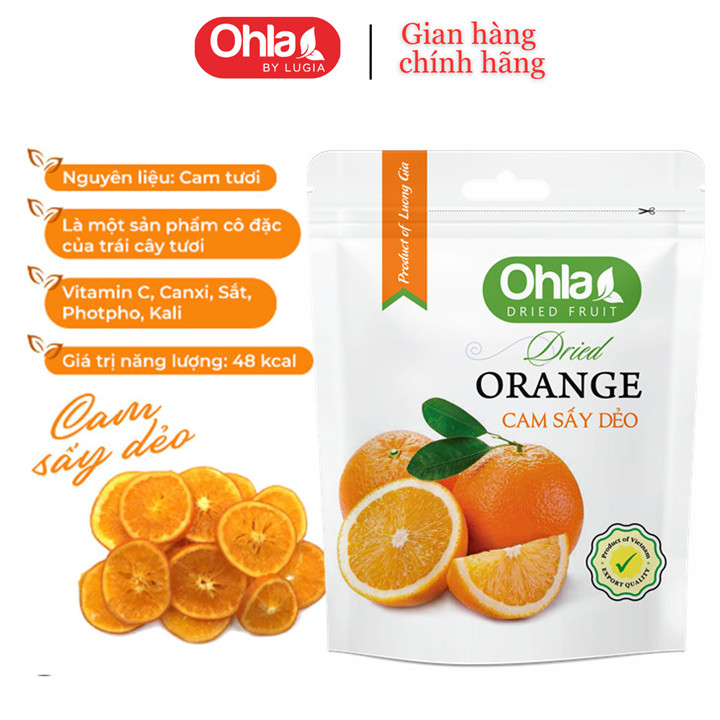 Cam sấy dẻo Ohla - 100gr