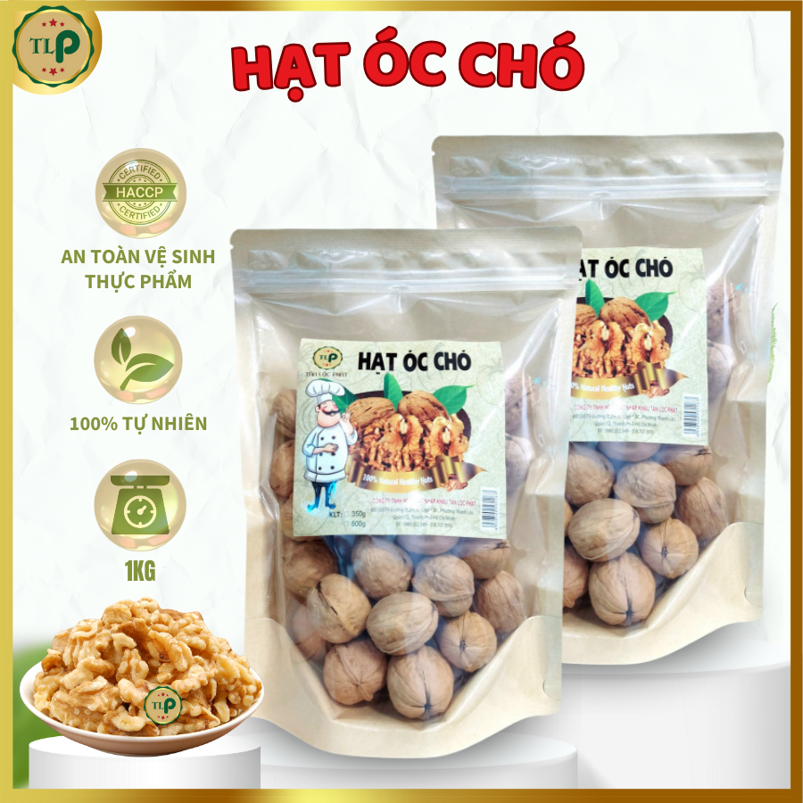 HẠT ÓC CHÓ DINH DƯỠNG TÂN LỘC PHÁT BỊCH 500G