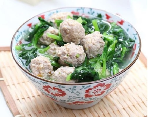 Muôi nặn mọc, chả cả, nặn thịt inox, KT:25,5x6cm