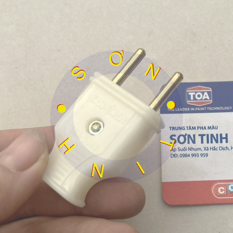Phích cắm chống vỡ sopoka p1 chân tròn