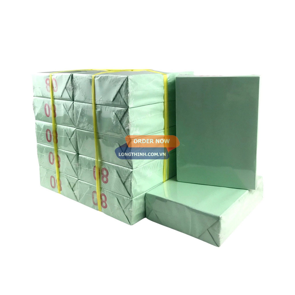 [HCM]Giấy A5 màu 80gsm 1 Ream