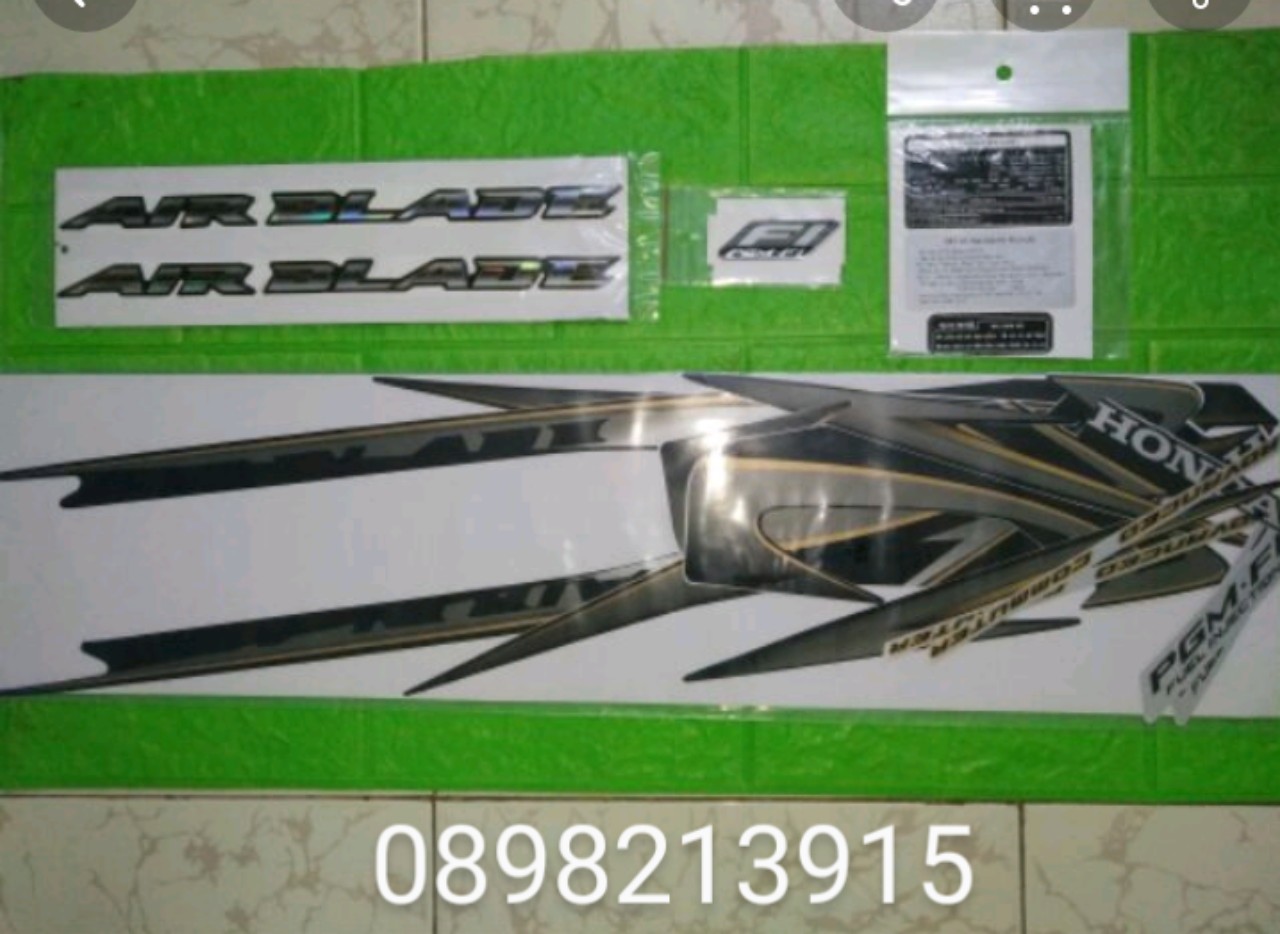 Trọn bộ tem Airblade Fi 2010 màu đen