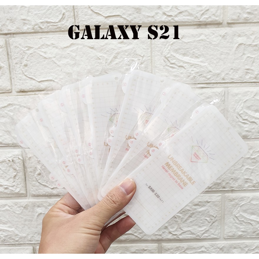 Miếng dán PPF bóng Samsung Galaxy S21 chống trầy xước mặt trước