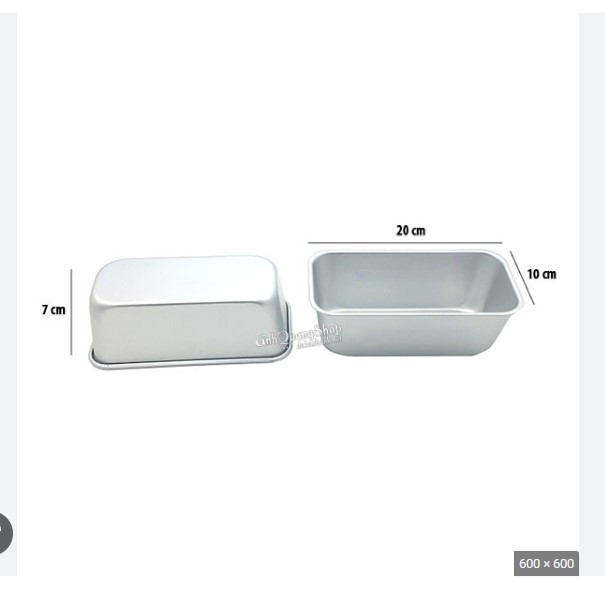 Khuôn bánh mì gối đúc A05 20cm
