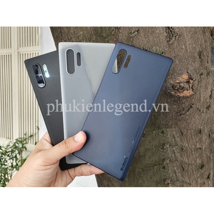 Ốp lưng Samsung Galaxy Note 10 Plus Memumi lụa nhám siêu mỏng 0.3mm